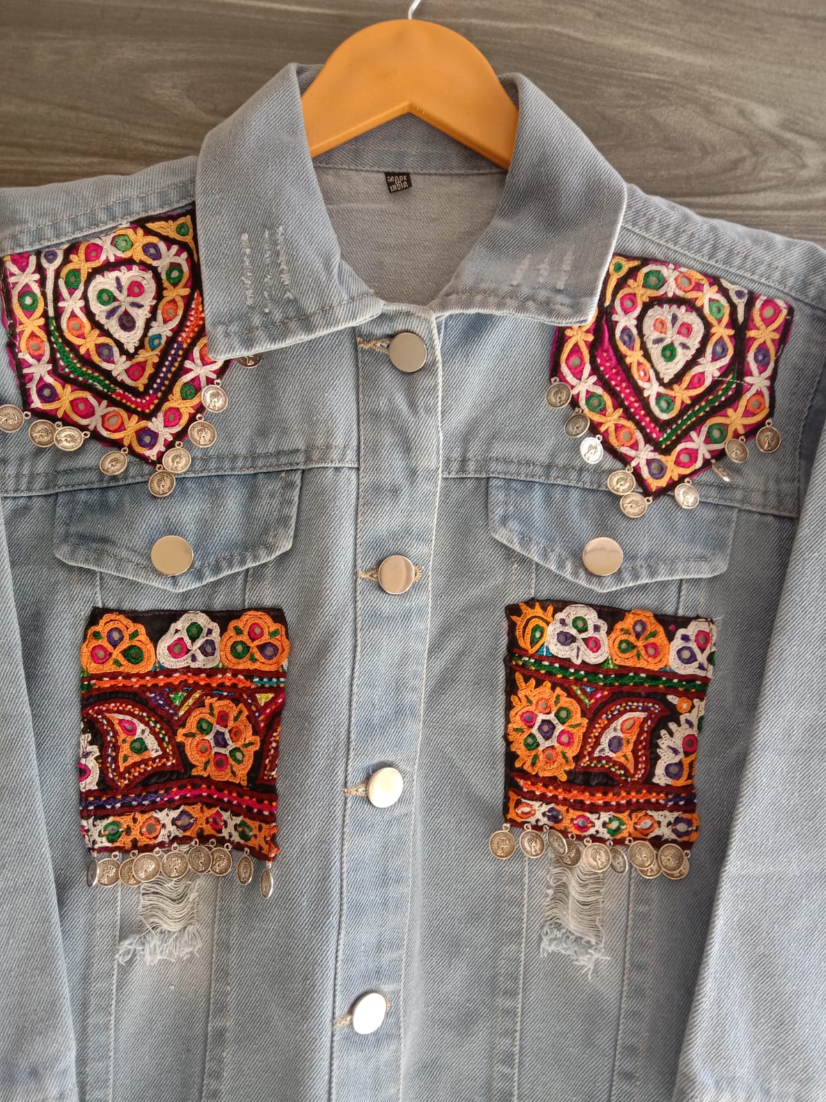 DENIM JACKET KUTCHI WORK