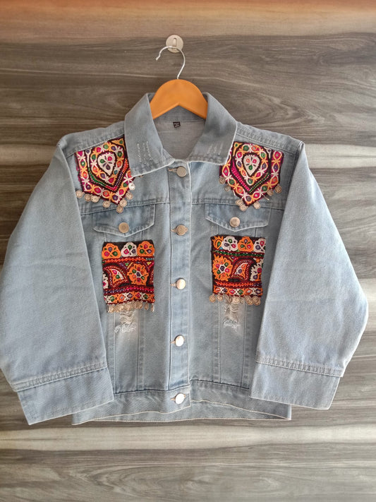 DENIM JACKET KUTCHI WORK