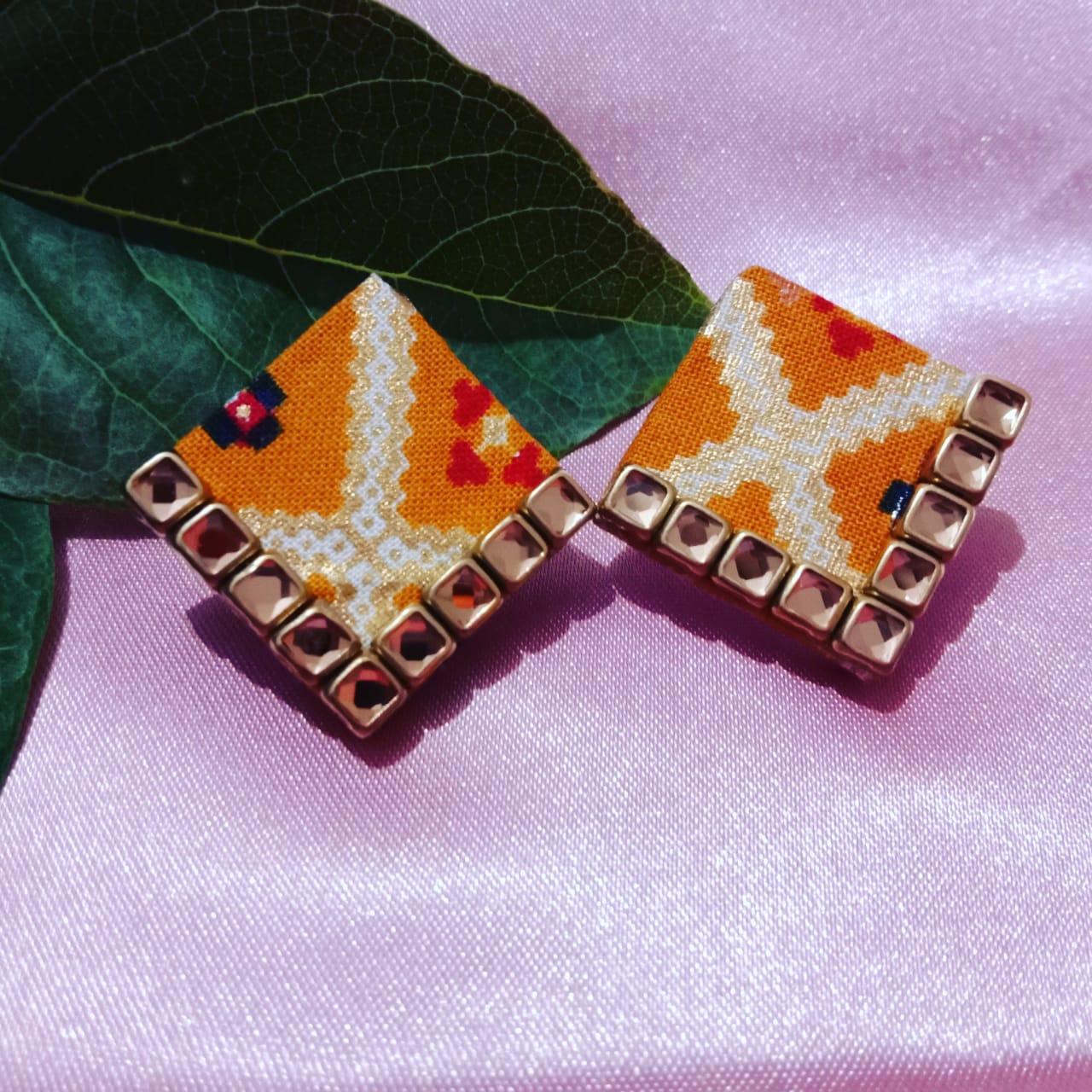 FABRIC EARRINGS